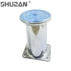 Specialized for foreign trade household stainless steel straight pipe cabinet legs, sofa legs, coffee table legs, support feet and furniture hardware accessories Item Picture